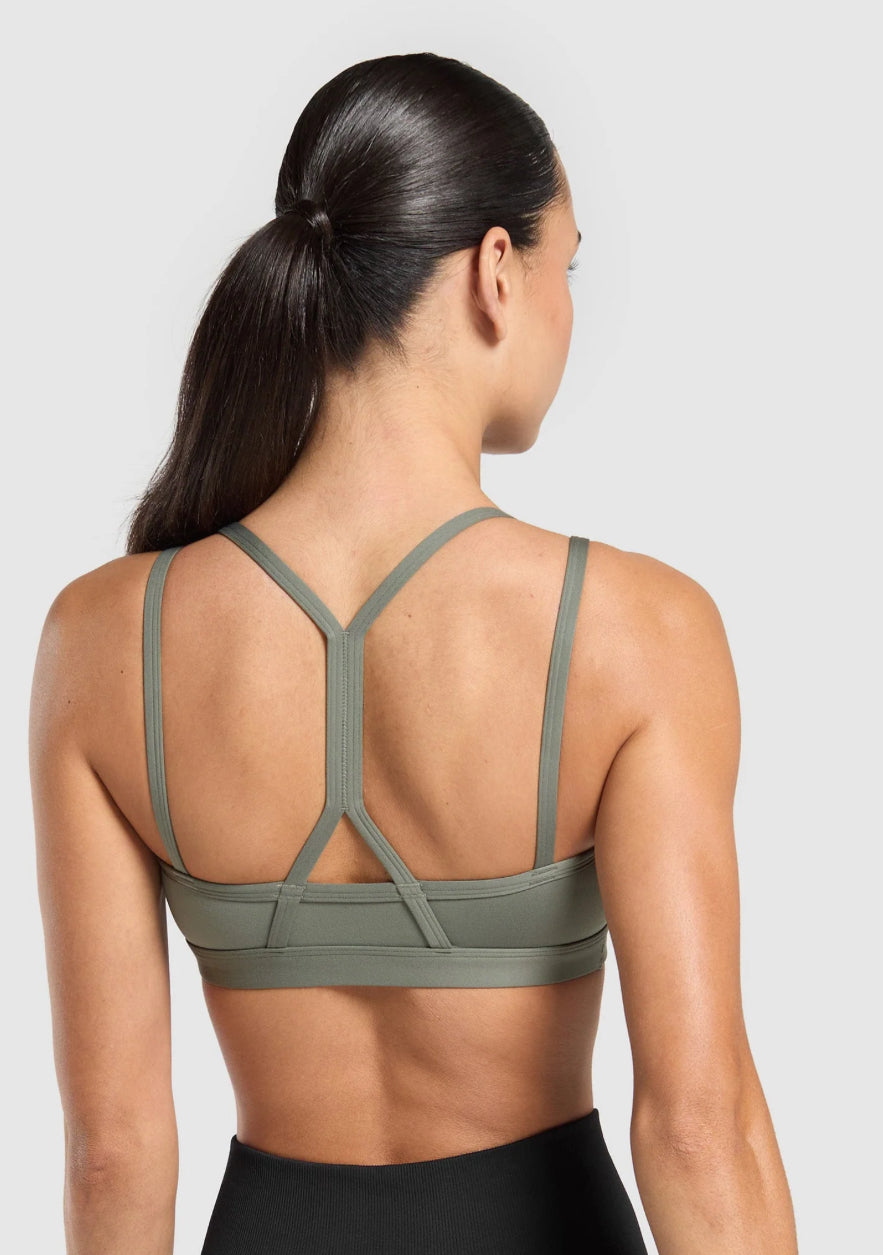 Strap Feature Sports Bra