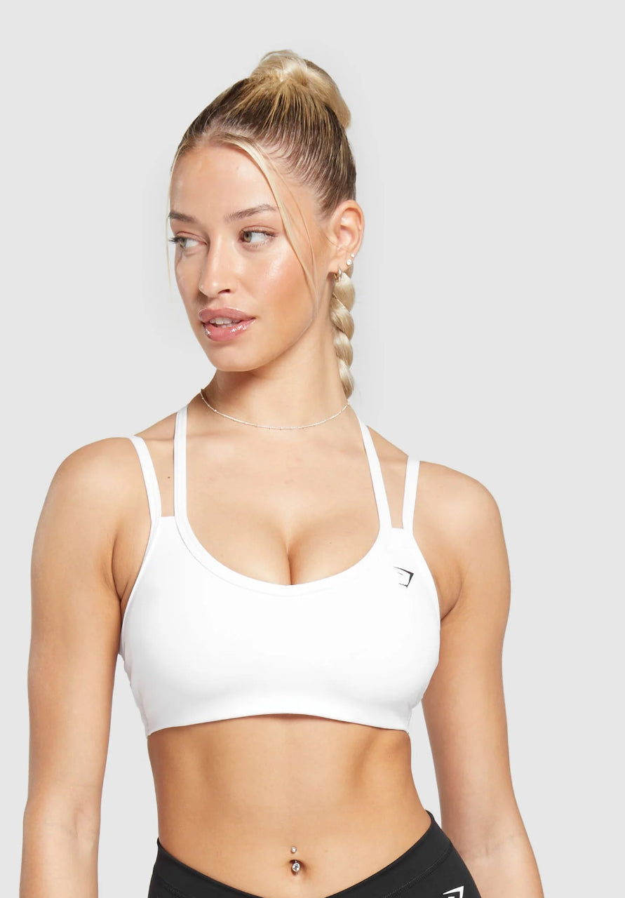 Strap Feature Sports Bra