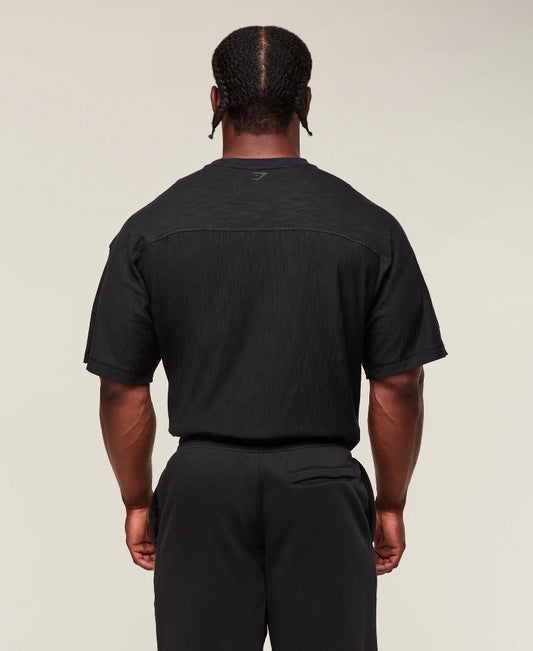 Lightweight Slub Textured T-Shirt