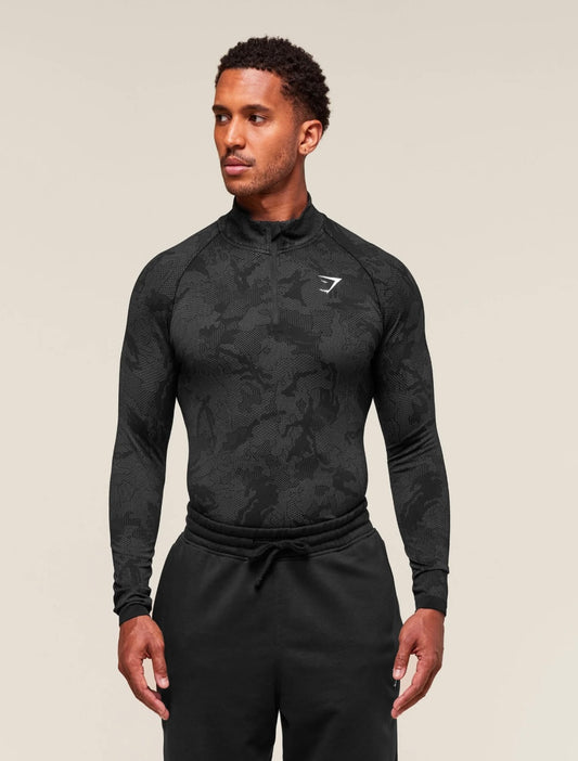 Geo Seamless 1/4 Zip