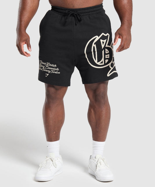 Campus Graphic Shorts