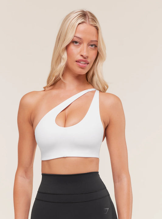 One Shoulder Sports Bra