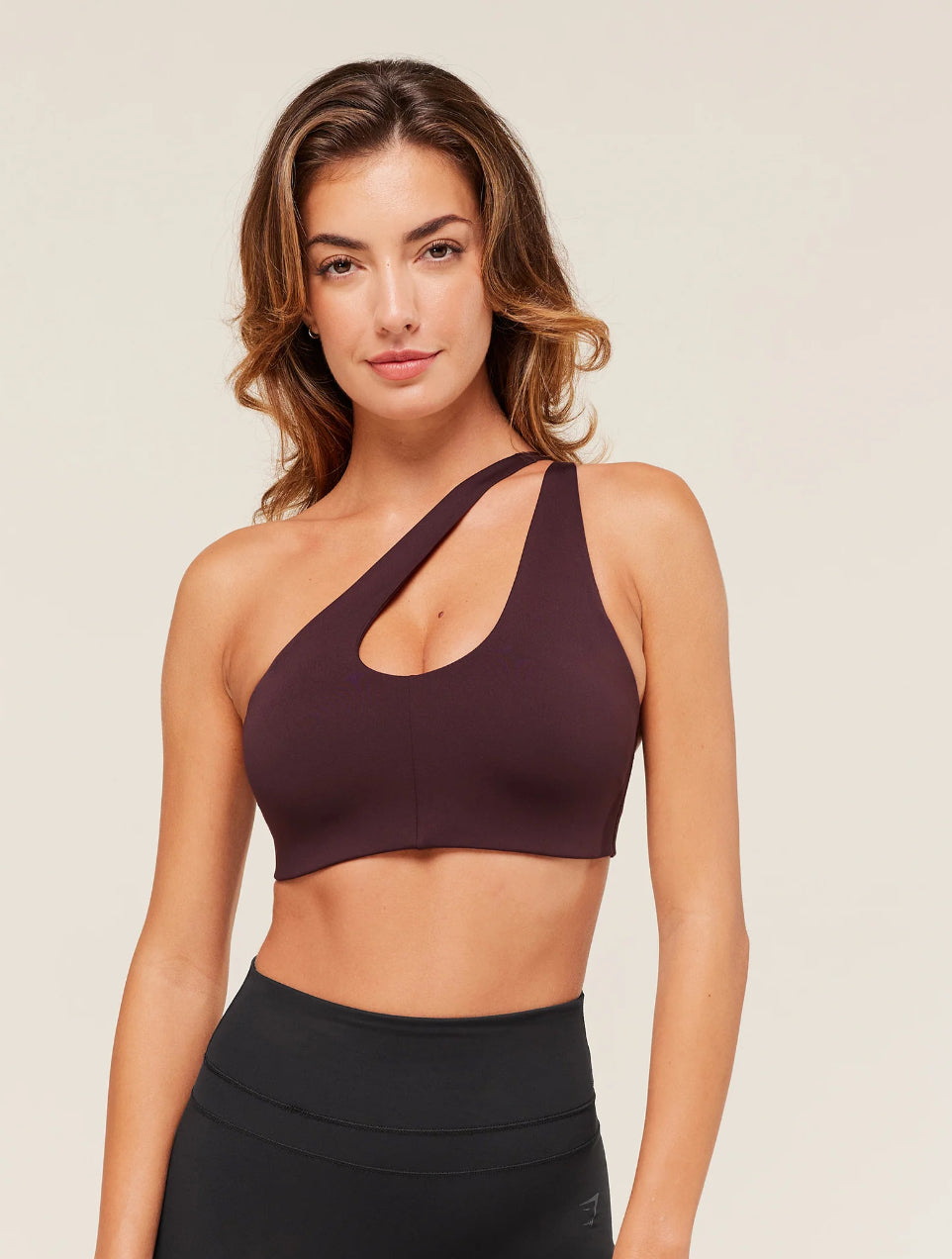One Shoulder Sports Bra